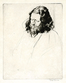 Portrait, Bearded Man, Contemplation, Cadmus