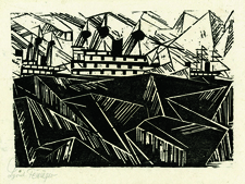 German Expressionism, Germany, Modernism, Bauhaus, War Ships, Sea