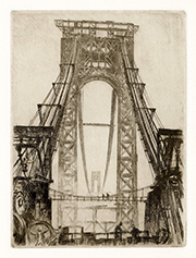 Construsction, George Washington Bridge, Mean at Work, New York City